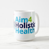 Mug Objectif pour une santé holistique (Devant droit)