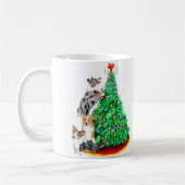Mug Objectifs de Corgi Cristmas (Gauche)