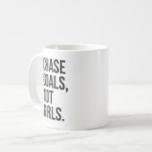 Mug Objectifs de la chasse pas les filles - Gymnase, H (Devant gauche)