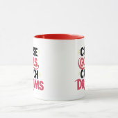 Mug Objectifs de la chasse Rêves de capture, motivatio (Centre)