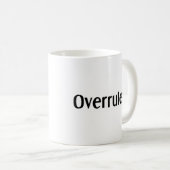 Mug Objection et infirmée (Devant droit)