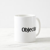 Mug Objection et infirmée (Devant droit)