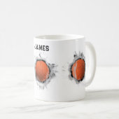 Mug Objet de collection créatif de basketball (Devant droit)