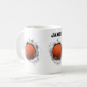 Mug Objet de collection créatif de basketball (Devant gauche)