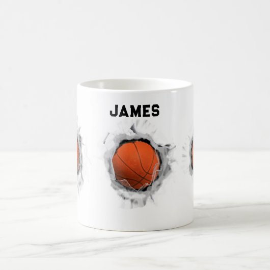 Mug Objet de collection créatif de basketball (Centre)