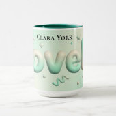 Mug Objet de collection personnalisé de botanique vint (Centre)