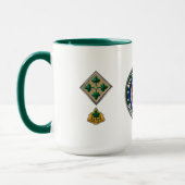 Mug Objet-souvenir de la 4e division d'infanterie (Gauche)