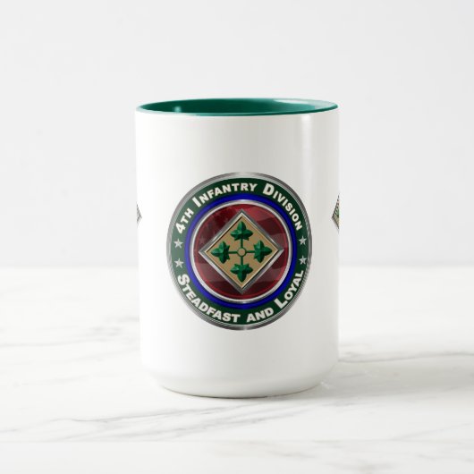 Mug Objet-souvenir de la 4e division d'infanterie (Centre)
