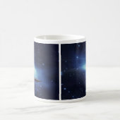 Mug Objet volant UFO dans l'espace (Centre)