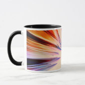 Mug Objets abstraits colorés contre le blanc (Gauche)