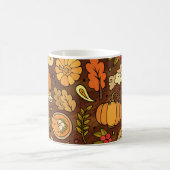 Mug Objets d'action de grâce : dessin animé motif colo (Centre)