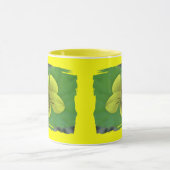 Mug Objets de coordination de violette jaune sauvage (Centre)
