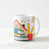 Mug Objets ménagers pour enfants ou objets du quotidie (Devant droit)