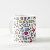 Mug Objets ménagers pour enfants ou objets du quotidie (Devant gauche)
