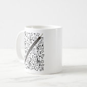 Mug Oboe Avec Notes Musicales, Oboist Woodwind Musicie (Devant gauche)