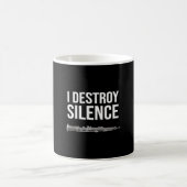 Mug OBOE - Je détruit le silence, don oboïste drôle, (Centre)