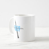 Mug Oboe Tout d'abord Plus tard Oboist drôle (Devant gauche)