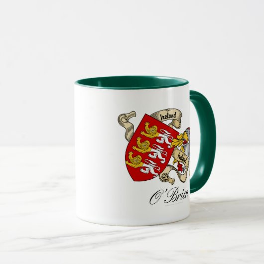 Mug O'Brien Crest (Devant droit)