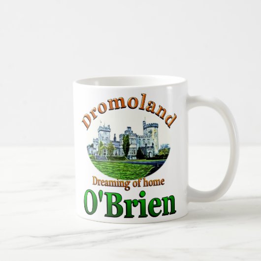 Mug O'Brien Dreaming of Home Dromoland Castle Irlande (Droite)