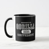 Mug Obscurité d'université de gorille (Gauche)