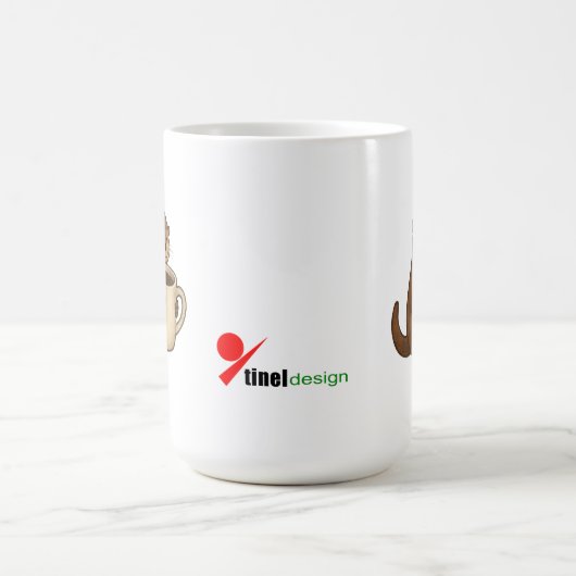 Mug Obsédé par le café (Centre)