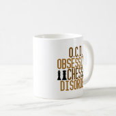 Mug Obsédée par les échecs (Devant droit)