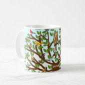 Mug Observateur d'oiseaux (Devant gauche)