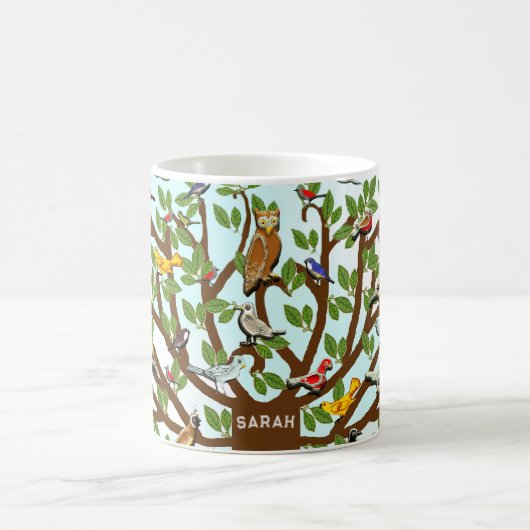Mug Observateur d'oiseaux (Centre)