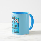 Mug Observateur d'oiseaux original unique (Devant droit)