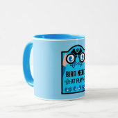 Mug Observateur d'oiseaux original unique (Devant gauche)