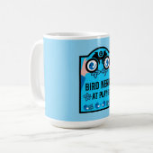 Mug Observateur d'oiseaux original unique (Devant gauche)