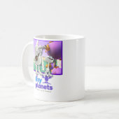 Mug Observateur minuscule de Flocker de planètes (Devant gauche)