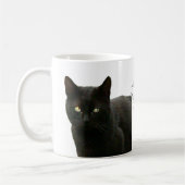 Mug Observation de chat noir (Gauche)