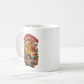Mug Observation des oiseaux 10% Oiseaux 90% Crier aprè (Devant gauche)