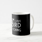 Mug Observation des oiseaux Je regarde les Inséparable (Devant droit)