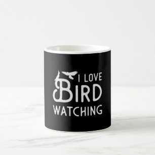 Mug Observation des oiseaux Je regarde les Inséparable