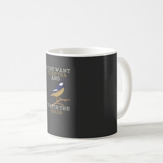 Mug Observation d'oiseaux (Devant droit)