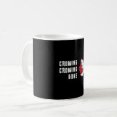 Mug Observation d'oiseaux Crowwing Crowing Crowing Gon (Devant gauche)