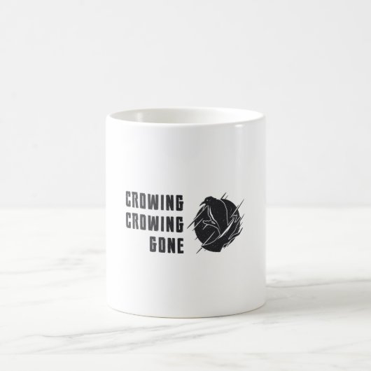 Mug Observation d'oiseaux Le Crowwing Est Parti Funny (Centre)