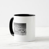 Mug Observatoire Mount Hamilton, Californie Lick (Devant gauche)