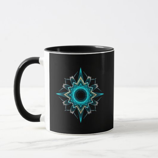 Mug Observer Core Futuristic Abstract Identity Symbol (Gauche)