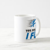Mug Obstacles Piste et Champ Vous Exécutez I Voler (Devant droit)