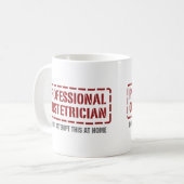 Mug Obstétricien professionnel (Devant gauche)