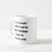 Mug obstiner headstrong janeite (Devant gauche)