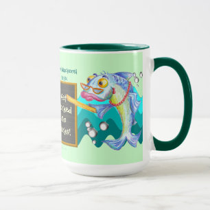 Mug Obtenez accroché sur des livres !