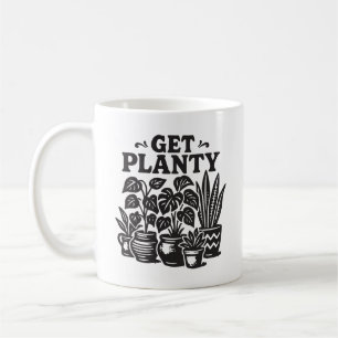 Mug Obtenez des plantes d'intérieur Planty drôles amat