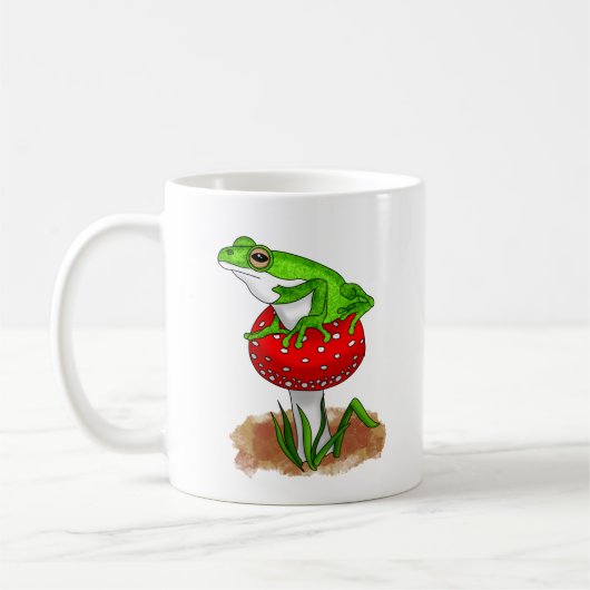 Mug Obtenez Froggy avec | Frog drôle (Gauche)