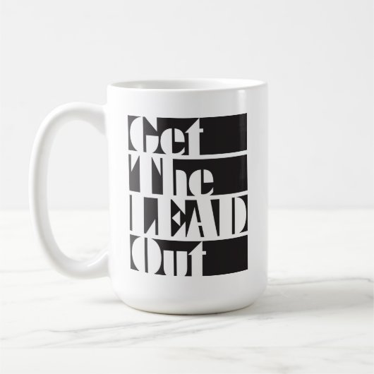 Mug Obtenez l'avance attaquent (Gauche)