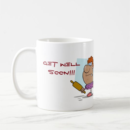 Mug Obtenez le puits bientôt ! ! ! (Gauche)