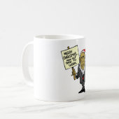 Mug Obtenez maintenant de retour de travailler (Devant gauche)